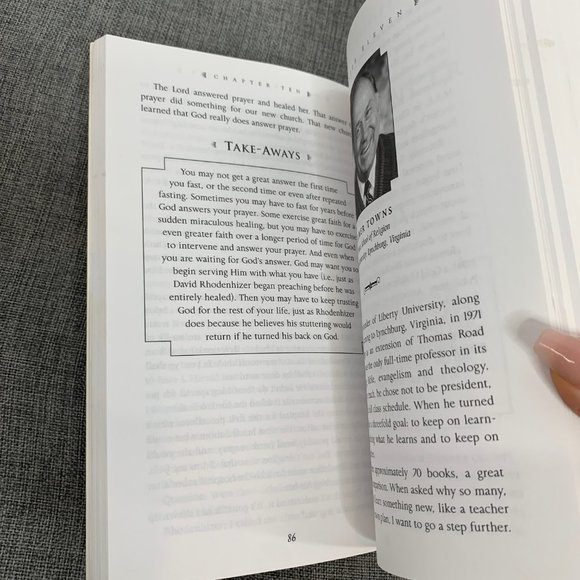 Fasting Can Change Your Life Book Testimonies Jerry Falwell Elmer‎ Towns Editors - Picture 9 of 15